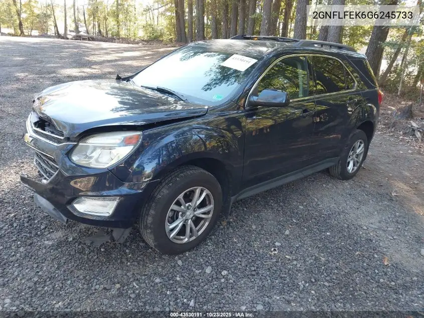 2GNFLFEK6G6245733 2016 Chevrolet Equinox Lt