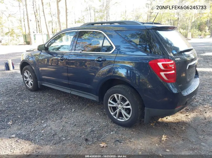 2GNFLFEK6G6245733 2016 Chevrolet Equinox Lt