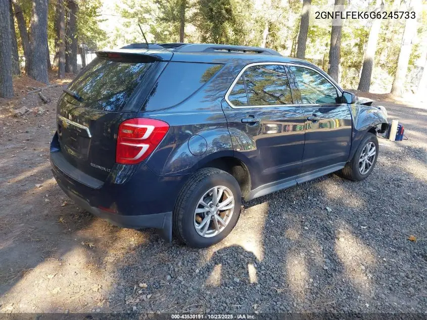 2GNFLFEK6G6245733 2016 Chevrolet Equinox Lt