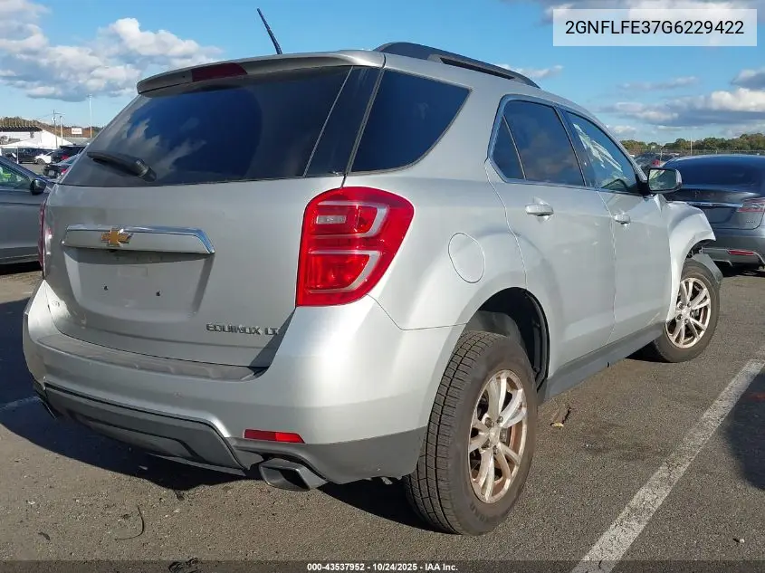 2GNFLFE37G6229422 2016 Chevrolet Equinox Lt