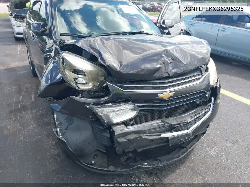 2GNFLFEKXG6295325 2016 Chevrolet Equinox Lt