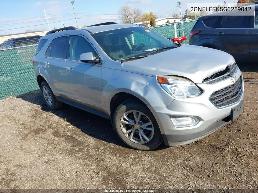 2GNFLFEK5G6259042 2016 Chevrolet Equinox Lt