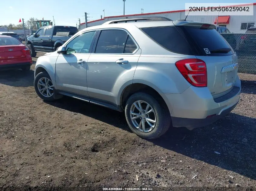 2GNFLFEK5G6259042 2016 Chevrolet Equinox Lt