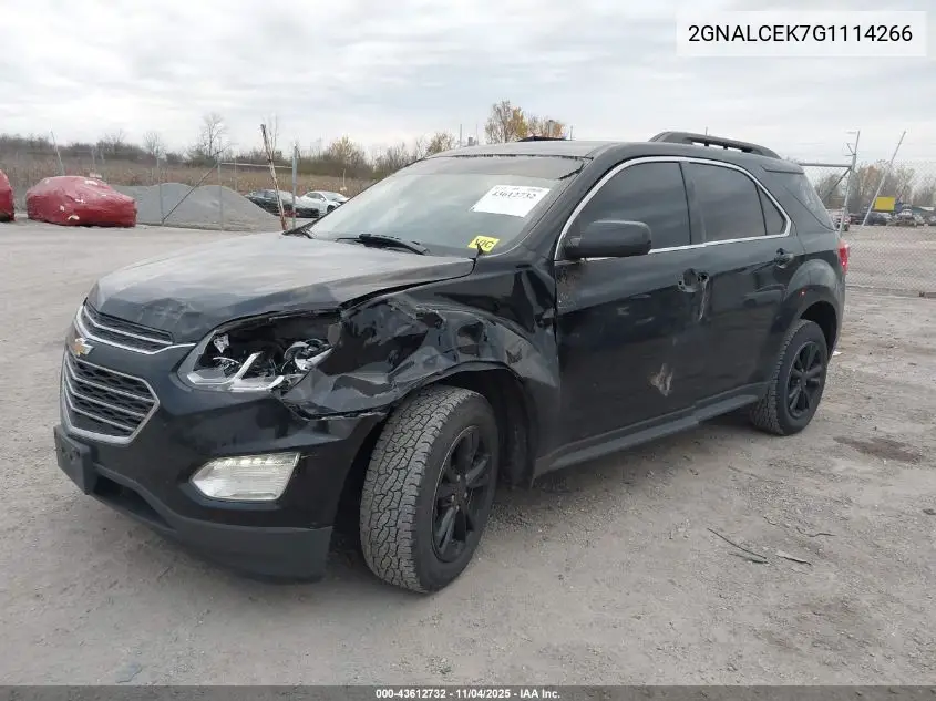 2GNALCEK7G1114266 2016 Chevrolet Equinox Lt