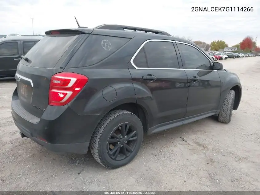 2GNALCEK7G1114266 2016 Chevrolet Equinox Lt