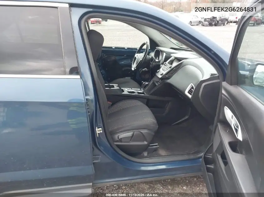 2GNFLFEK2G6264831 2016 Chevrolet Equinox Lt