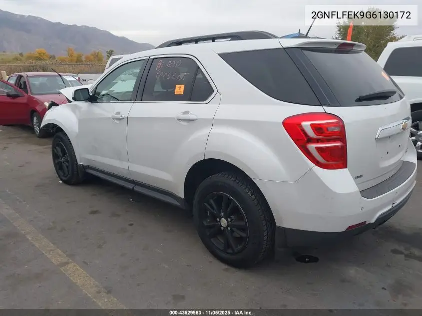 2GNFLFEK9G6130172 2016 Chevrolet Equinox Lt