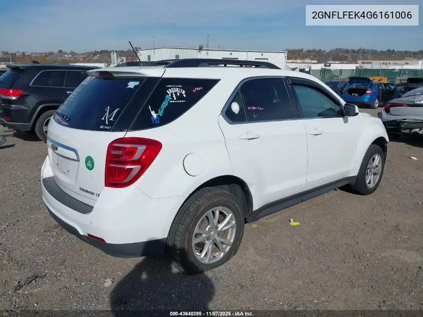 2GNFLFEK4G6161006 2016 Chevrolet Equinox Lt
