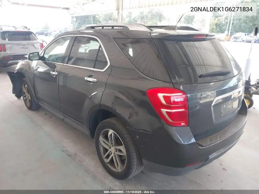 2GNALDEK1G6271834 2016 Chevrolet Equinox Ltz