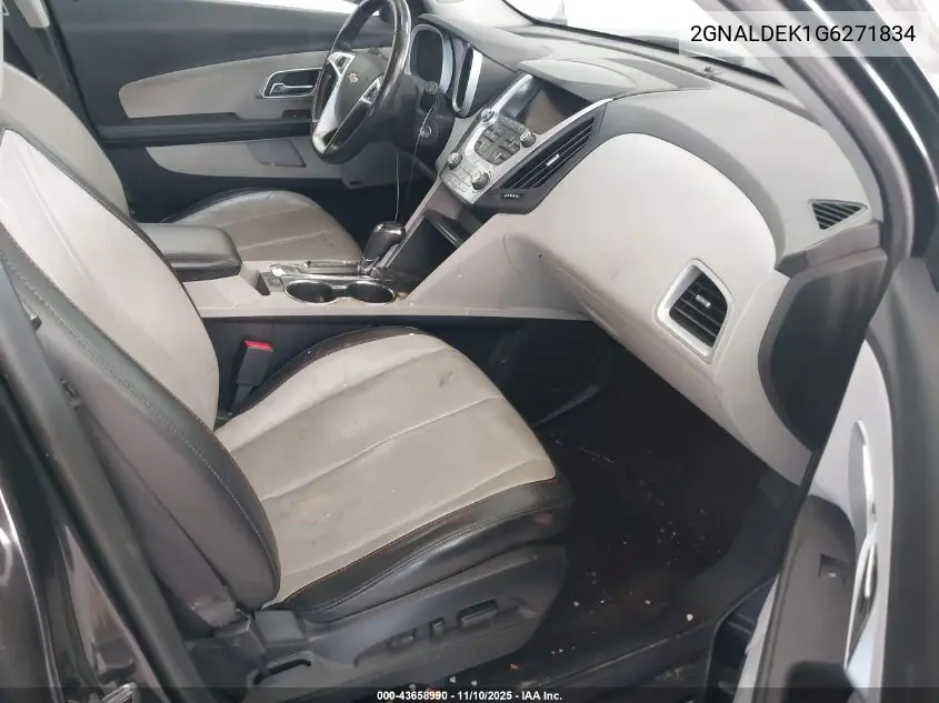 2GNALDEK1G6271834 2016 Chevrolet Equinox Ltz