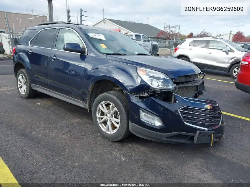 2GNFLFEK9G6259609 2016 Chevrolet Equinox Lt