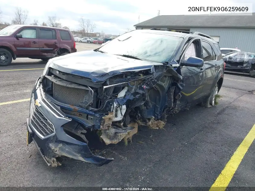 2GNFLFEK9G6259609 2016 Chevrolet Equinox Lt