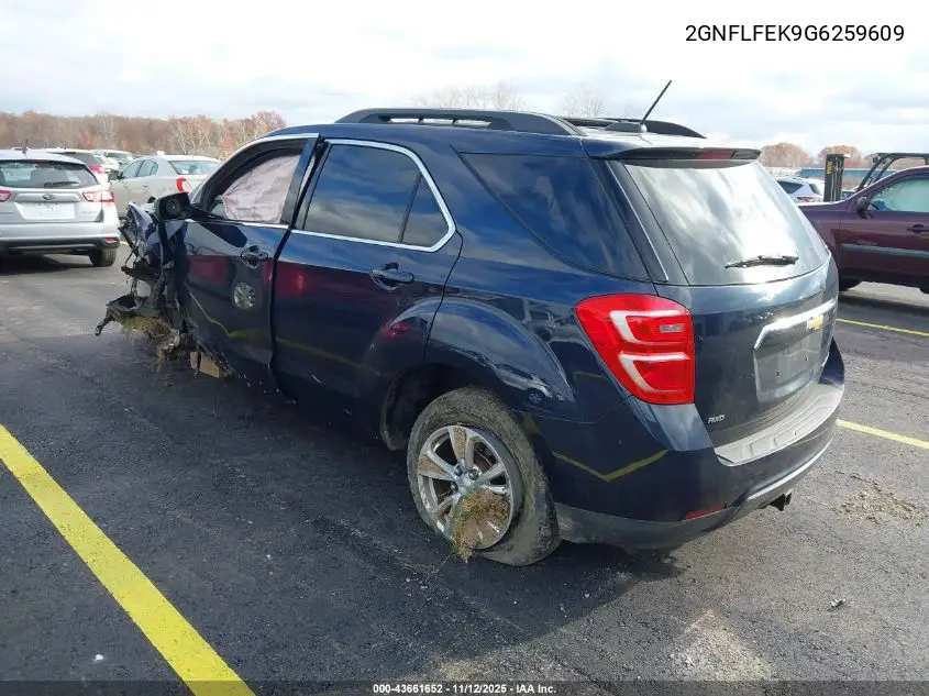 2GNFLFEK9G6259609 2016 Chevrolet Equinox Lt