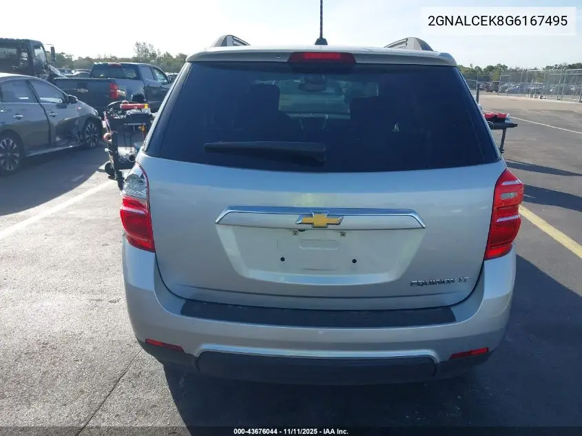 2GNALCEK8G6167495 2016 Chevrolet Equinox Lt