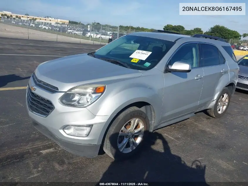 2GNALCEK8G6167495 2016 Chevrolet Equinox Lt