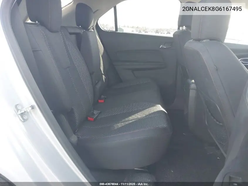 2GNALCEK8G6167495 2016 Chevrolet Equinox Lt