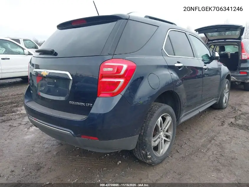 2GNFLGEK7G6341246 2016 Chevrolet Equinox Ltz