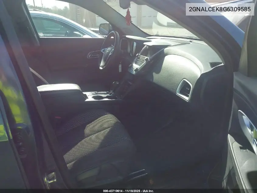 2GNALCEK8G6309585 2016 Chevrolet Equinox Lt