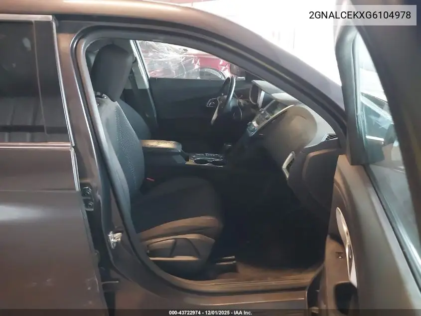 2GNALCEKXG6104978 2016 Chevrolet Equinox Lt