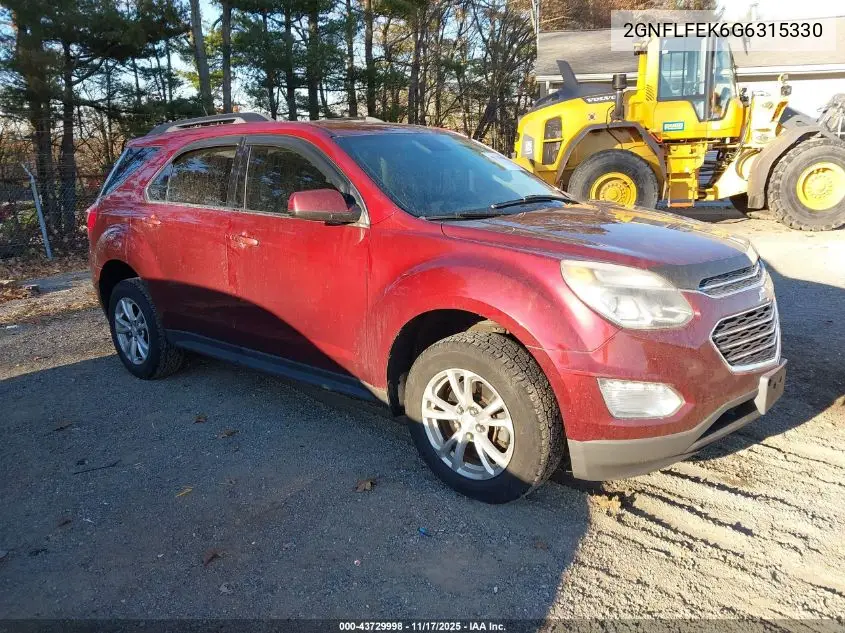 2GNFLFEK6G6315330 2016 Chevrolet Equinox Lt