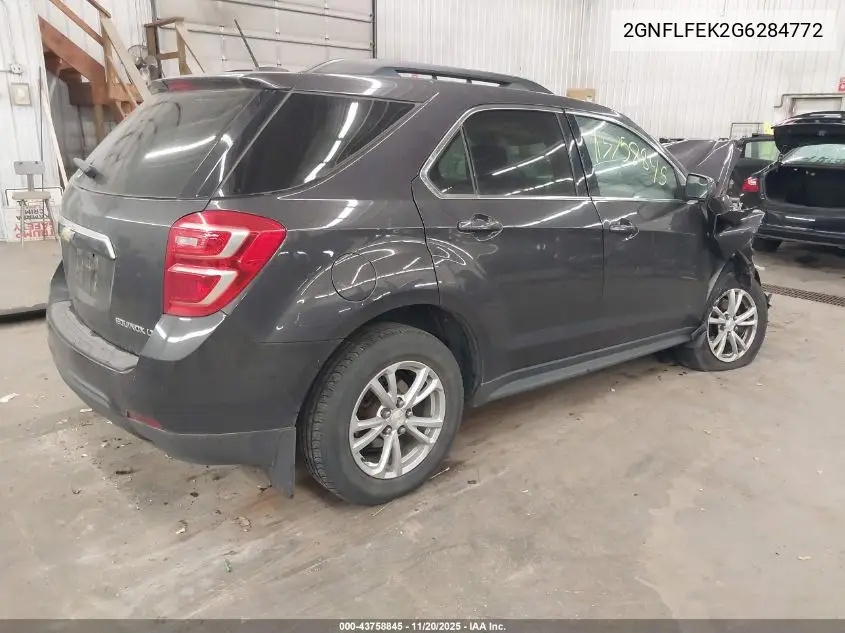 2GNFLFEK2G6284772 2016 Chevrolet Equinox Lt