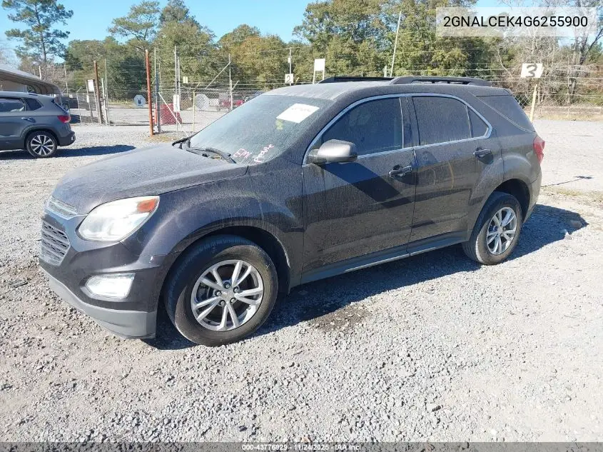 2GNALCEK4G6255900 2016 Chevrolet Equinox Lt