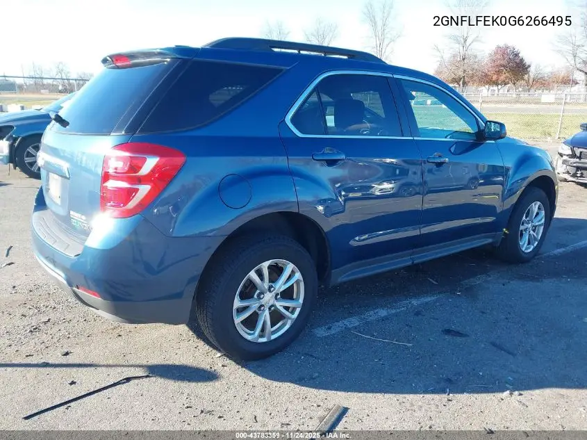 2GNFLFEK0G6266495 2016 Chevrolet Equinox Lt
