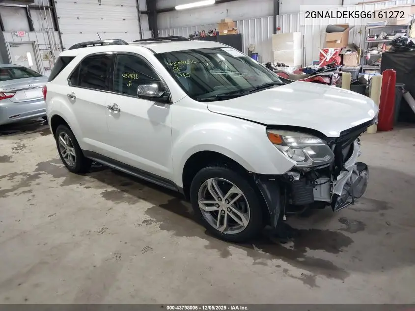 2GNALDEK5G6161272 2016 Chevrolet Equinox Ltz