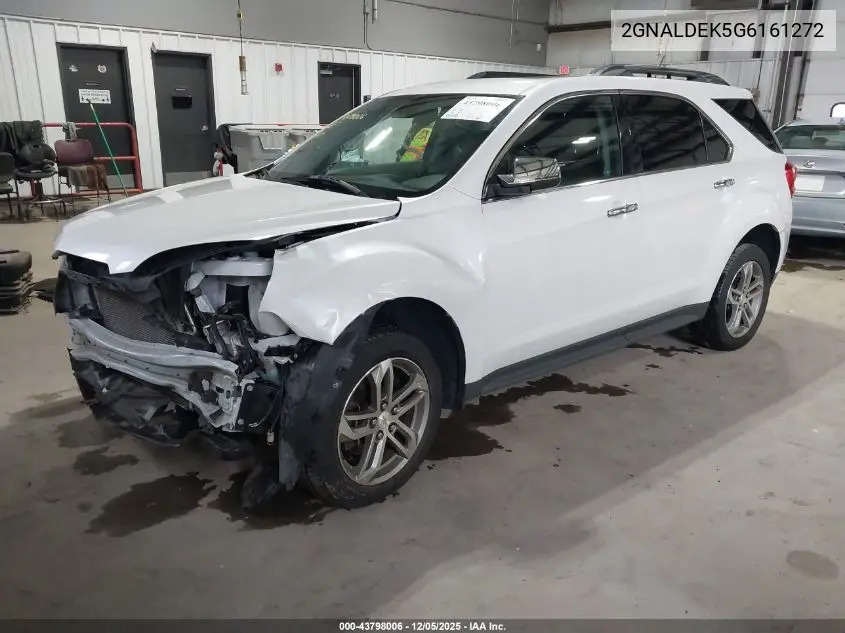 2GNALDEK5G6161272 2016 Chevrolet Equinox Ltz