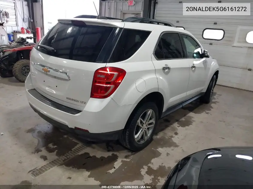2GNALDEK5G6161272 2016 Chevrolet Equinox Ltz