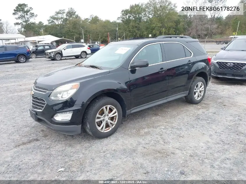 2GNFLFEK8G6178276 2016 Chevrolet Equinox Lt