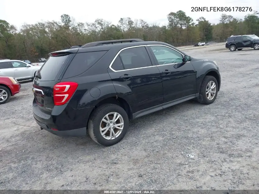 2GNFLFEK8G6178276 2016 Chevrolet Equinox Lt