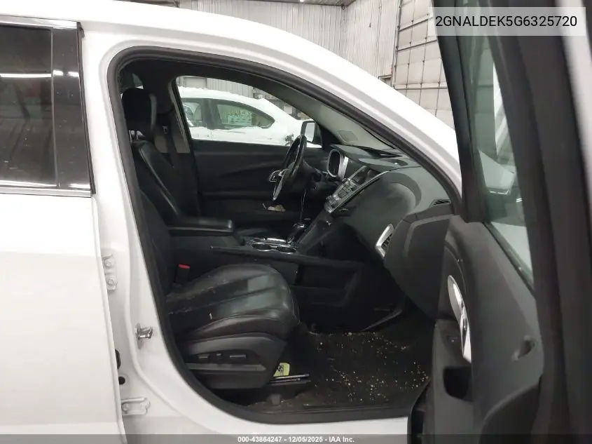 2GNALDEK5G6325720 2016 Chevrolet Equinox Ltz