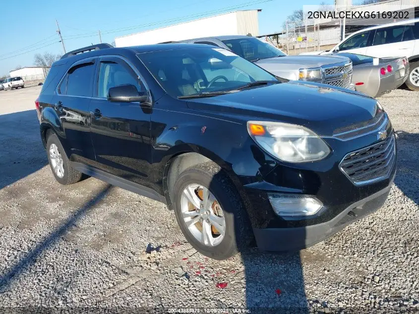 2GNALCEKXG6169202 2016 Chevrolet Equinox Lt