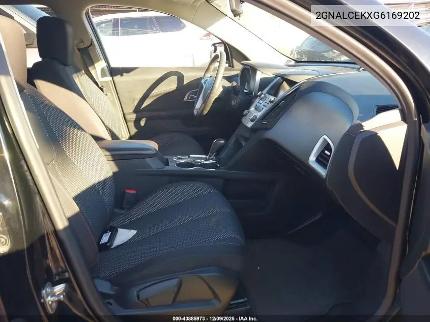 2GNALCEKXG6169202 2016 Chevrolet Equinox Lt