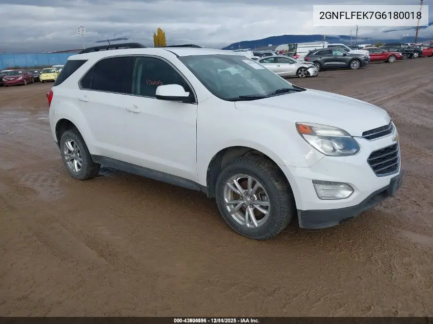 2GNFLFEK7G6180018 2016 Chevrolet Equinox Lt