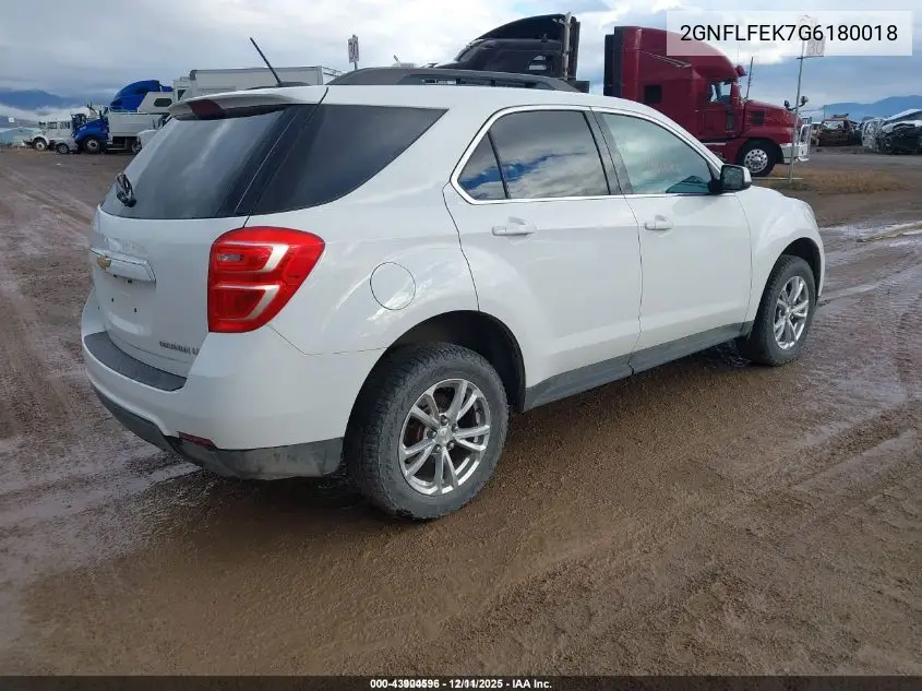 2GNFLFEK7G6180018 2016 Chevrolet Equinox Lt