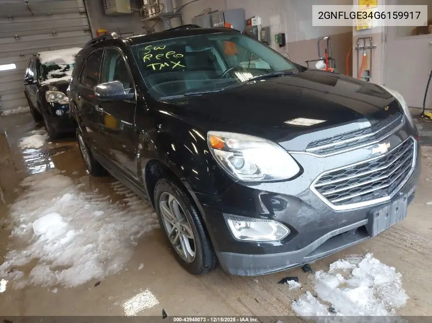 2GNFLGE34G6159917 2016 Chevrolet Equinox Ltz