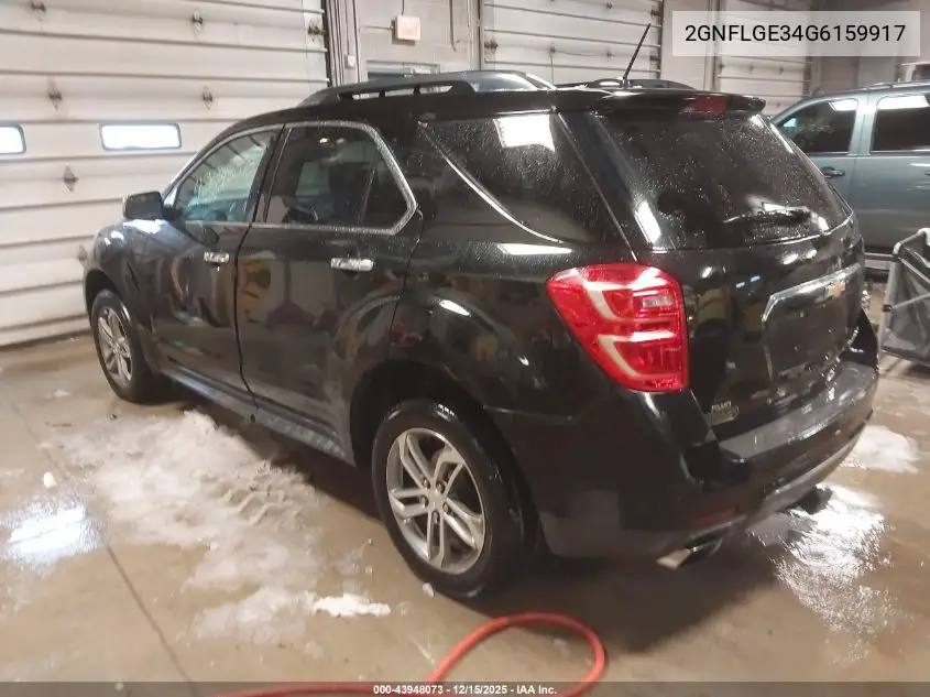 2GNFLGE34G6159917 2016 Chevrolet Equinox Ltz