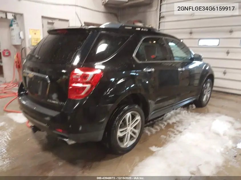 2GNFLGE34G6159917 2016 Chevrolet Equinox Ltz