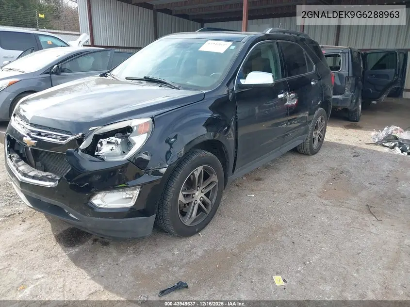 2GNALDEK9G6288963 2016 Chevrolet Equinox Ltz