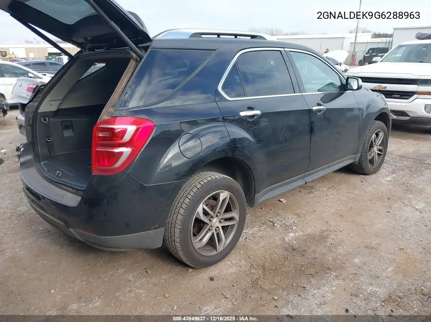 2GNALDEK9G6288963 2016 Chevrolet Equinox Ltz