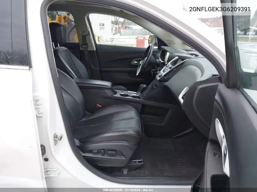 2GNFLGEK3G6209391 2016 Chevrolet Equinox Ltz