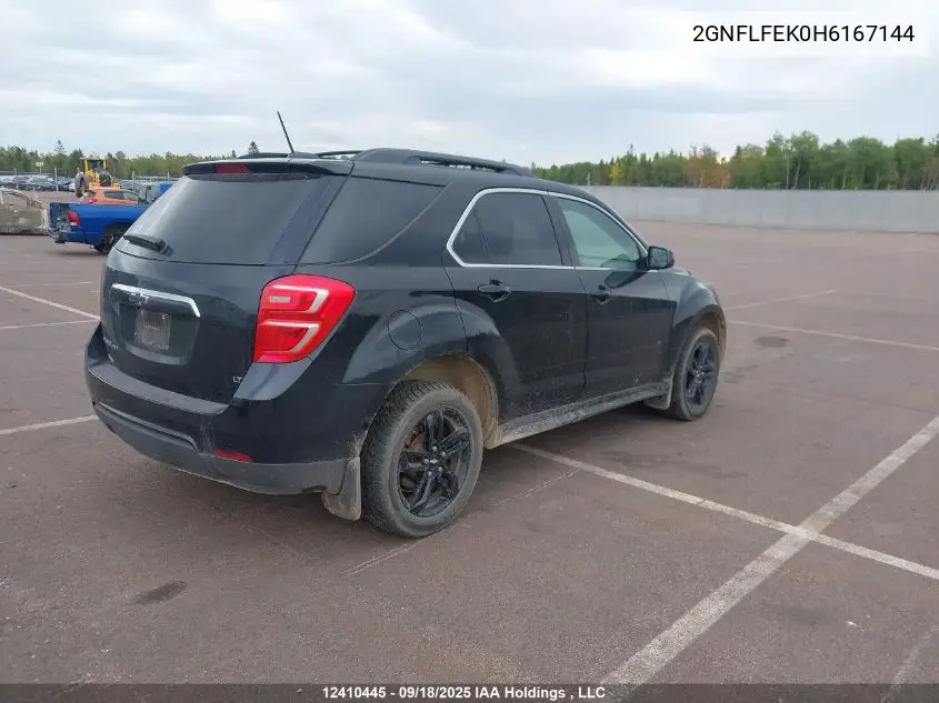 2GNFLFEK0H6167144 2017 Chevrolet Equinox Lt