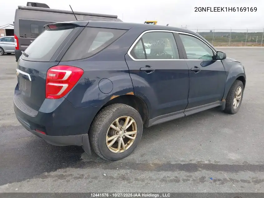 2GNFLEEK1H6169169 2017 Chevrolet Equinox Ls