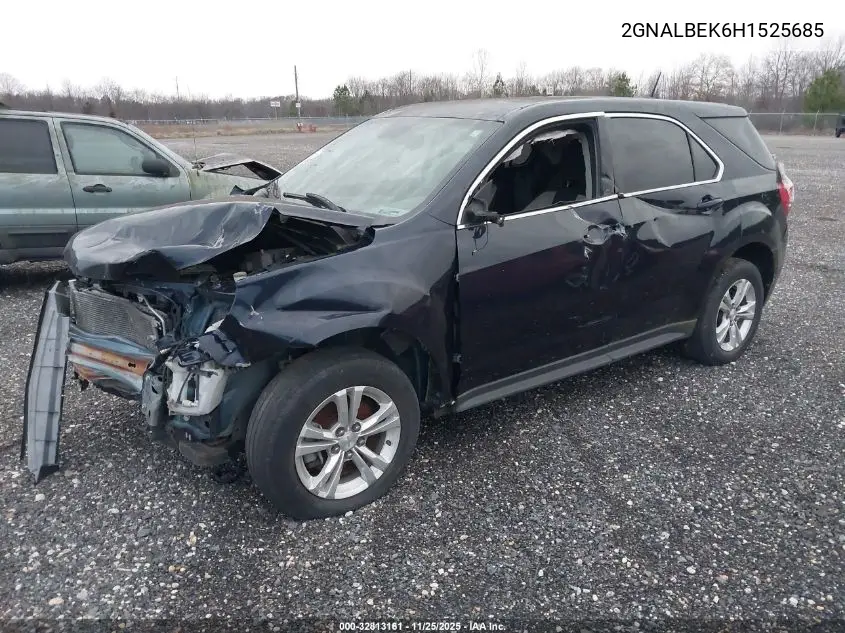 2GNALBEK6H1525685 2017 Chevrolet Equinox Ls