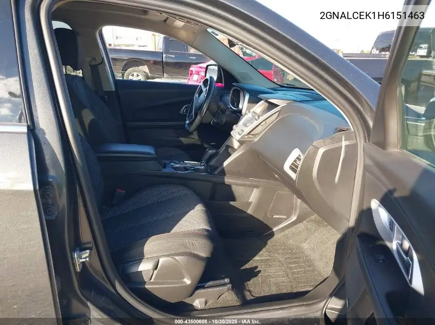 2GNALCEK1H6151463 2017 Chevrolet Equinox Lt