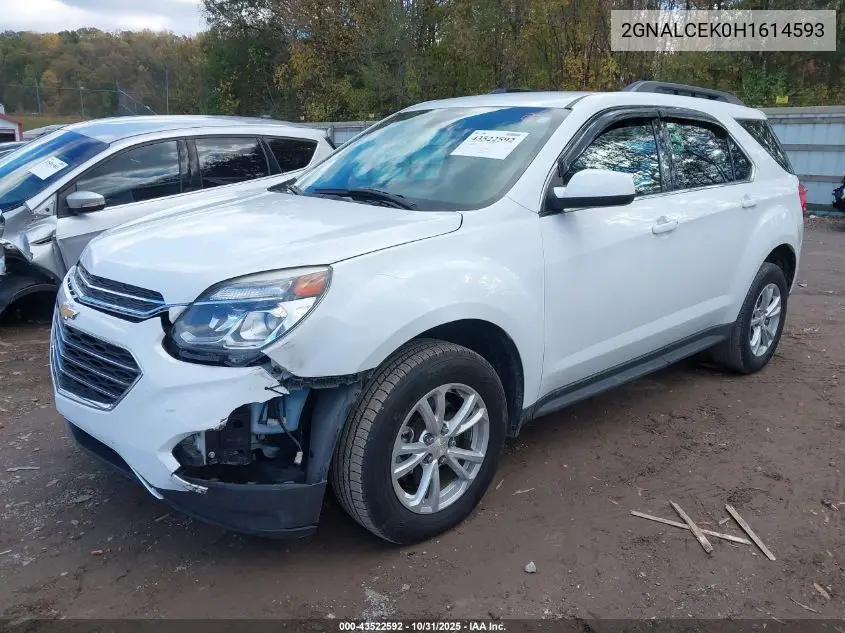 2GNALCEK0H1614593 2017 Chevrolet Equinox Lt