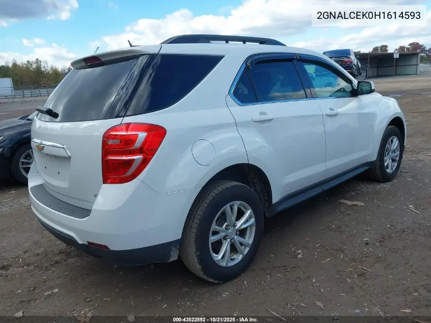 2GNALCEK0H1614593 2017 Chevrolet Equinox Lt