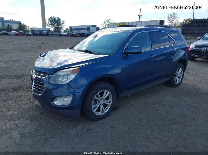 2GNFLFEK6H6226004 2017 Chevrolet Equinox Lt